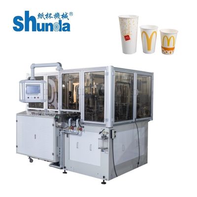 品質 160pcs/minの最大速度 熱いコーヒーカップを作る機械 すべてステンレス製 工場