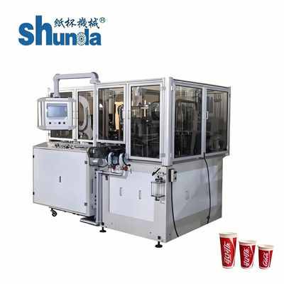 品質 機械、機械大きい質の設置保証をする自動最高 100cups/min ペーパー ティー カップを作るペーパー ティー カップ 工場