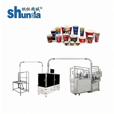 品質 熱い機械 2-32oz を形作る自動紙コップ機械、akr の最もよい質の紙コップおよび風邪の飲み物 工場