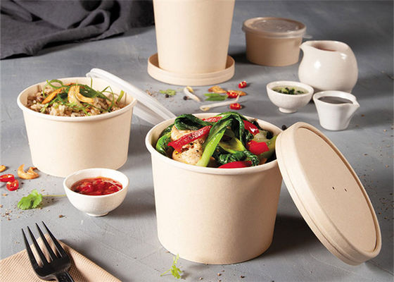 150oz Popcorn Fried PLA Coated Paper Cup Paper Bowl with Lid Making Machine