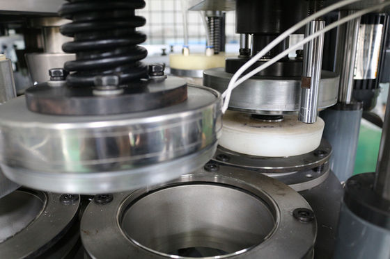 Single / Double PE Coated Paper Cup Making Machine 0.4mpa Hot Air System disposable paper cup forming machine