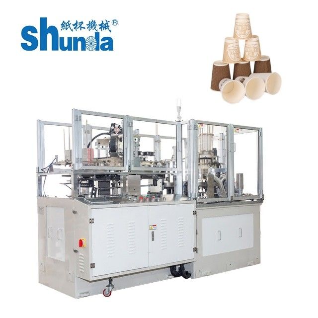 Fully Automatic Fast Speed Ripple Double Wall Hot And Cold Drink Paper Cup Machine