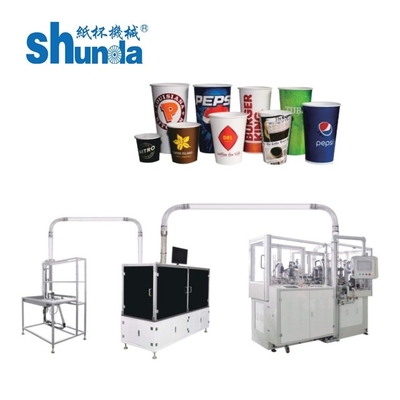 2-32 オンスの紙飲料カップ/容器用の自動紙コップ製造機